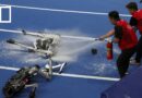 Thrills and spills at World Humanoid Robot Games