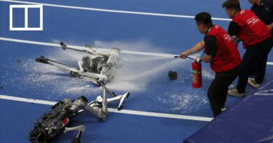 Thrills and spills at World Humanoid Robot Games