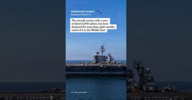 Trump Dismisses Reports of Dire Conditions Aboard U.S.S. Lincoln