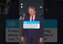 Trump on secretly switching planes when leaving Turkey in July: “I was at greater risk” | DW News