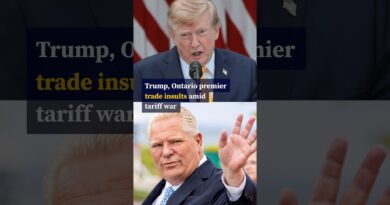 Trump, Ontario premier trade insults amid tariff war