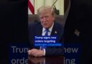 Trump signs new orders targeting birthright citizenship | DW News