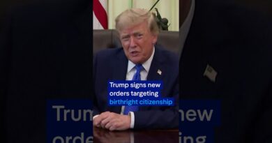 Trump signs new orders targeting birthright citizenship | DW News