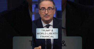 Trump & World Liberty Financial #lastweektonight