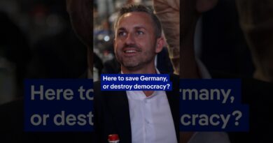 Ulrich Siegmund: Here to save Germany, or destroy democracy? | DW News