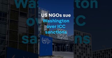 US human rights organizations sue Washington over ‘crippling’ ICC sanctions | DW News