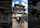 Watch 1,800 people move an entire castle in Japan