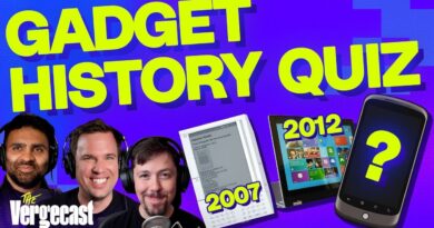 We play a brutal quiz of our gadget memories | The Vergecast