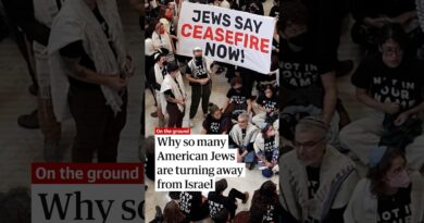Why so many American Jews are turning away from Israel #shorts