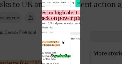 Why The UK Is On High Alert Right Now #uk #cyberattack #news