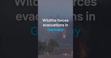 Wildfire forces evacuations in Germany’s Eifel region | DW News