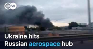 Zelenskyy says Flamingo missiles hit Russian Soyuz rocket center | DW News
