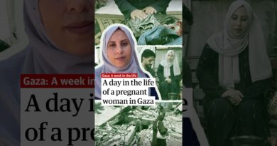 A day in the life of a a pregnant woman in Gaza