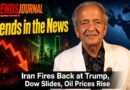 Iran Fires Back at Trump, Dow Slides, Oil Prices Rise