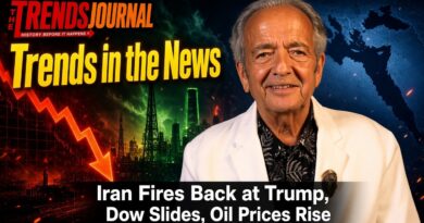 Iran Fires Back at Trump, Dow Slides, Oil Prices Rise