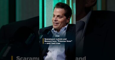 Scaramucci: Lutnick and Bessent have “Potomac fever” – and I had it too