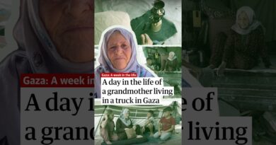 The grandmother living a truck in Gaza: ‘Before the war I lived like a queen’