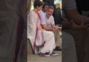 Akashvani Bhavan में Rahul-Priyanka का धरना
