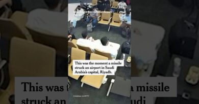 Footage Shows Moment of Attack on Saudi Airport