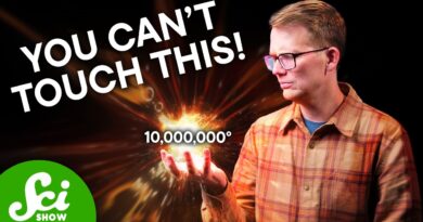 How To Hold Something That’s 10,000,000 Degrees