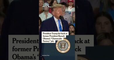 Obama’s ‘Cheesecake Factory’ Remark Rankles Trump