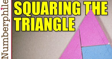 Squaring the Triangle – Numberphile