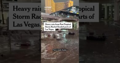Storm Floods Parts of Las Vegas Strip
