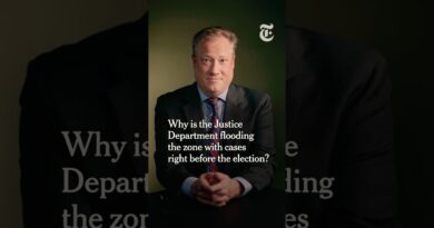 The Justice Department’s Unusual Election-Year Activity