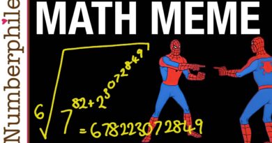 The Ultimate Math Meme – Numberphile