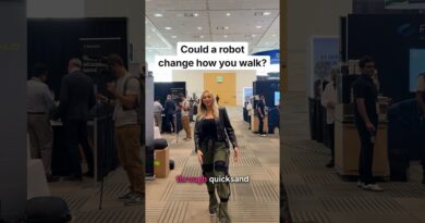 The wearable robot is both a walking assistant and a fitness tool🏃‍♂️