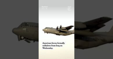 U.S. Withdraws Military From Iraq
