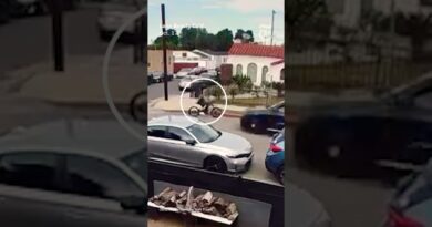 Video Shows ICE Vehicle Swerving Toward a Cyclist