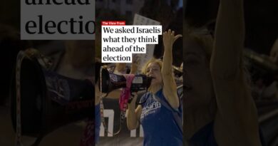 We asked Israelis what they think ahead of the election